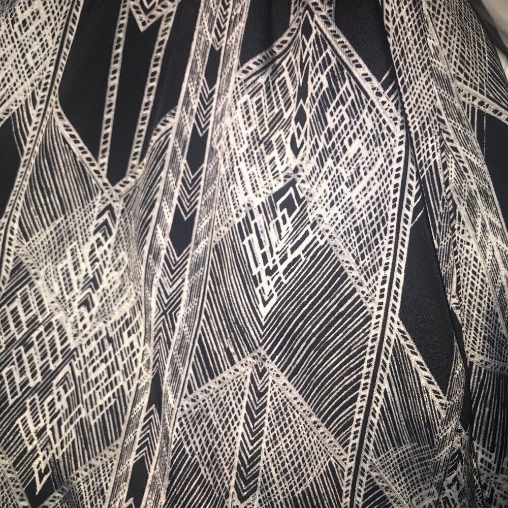 Guess Black & White Print Halter Dress - Picture 5 of 5
